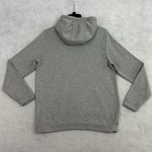 Nike Hoodie Sweatshirt Mens M Grey Big Center Swoosh Dri Fit Pullover DB4215‑063 - Picture 7 of 10